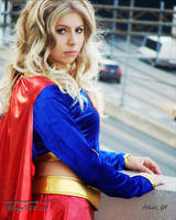 Supergirl Watching OverAtlanta by YokoMizuhara