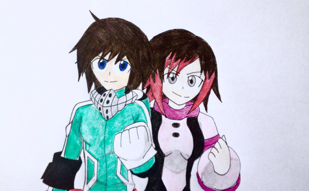 Makoto and Ruby as Izuku and Ochako by SonicHeroXD on ... It's time for another deku x ochako comic dub lads!