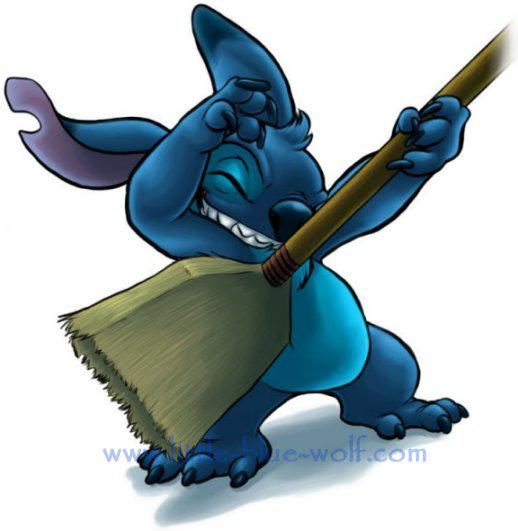 Stitch by littlebluewolf