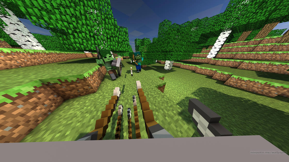 Minecraft gamer pc 64 4k wallpaper 2017 by minecraftgamerpc64 on DeviantArt