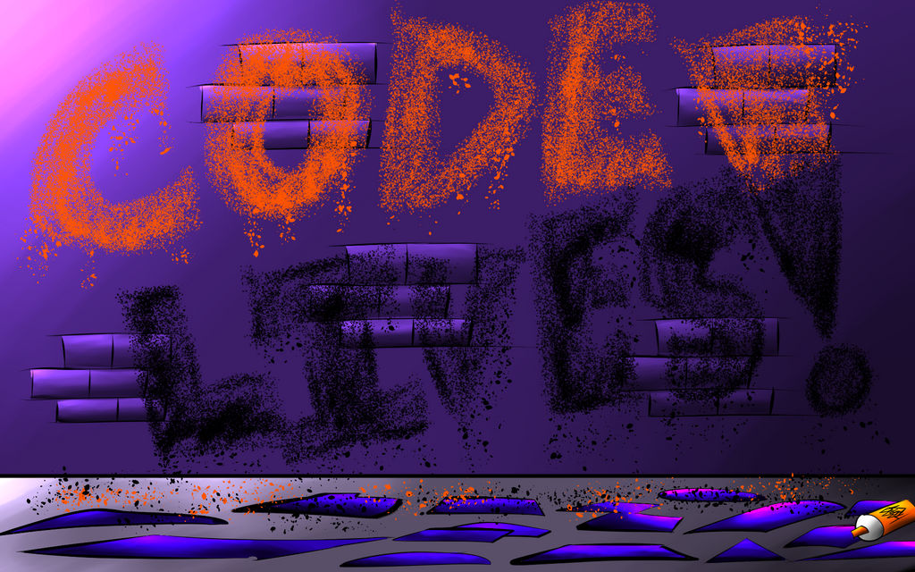 Code Lives by Thesimpleartist4