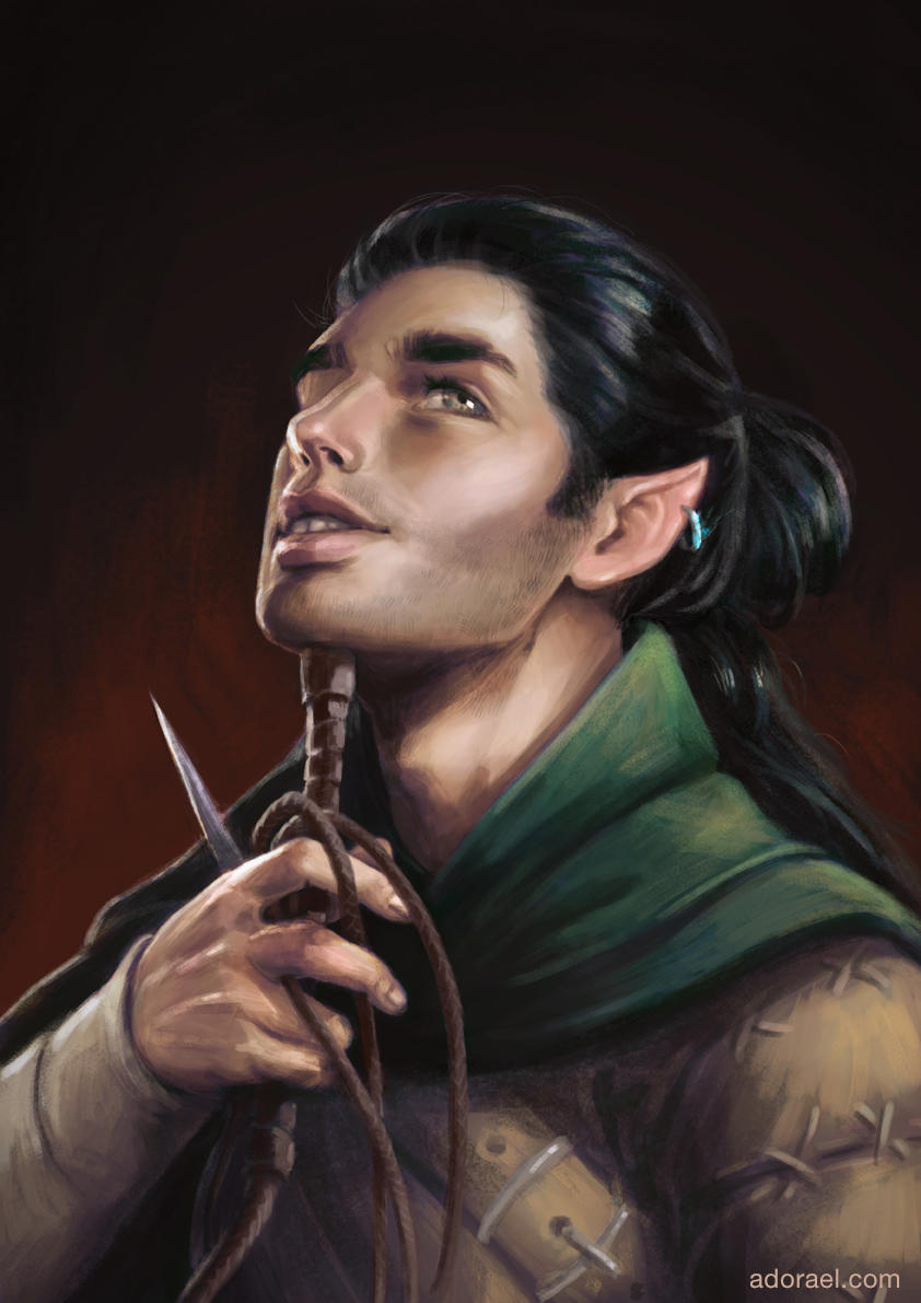 Half-elf by Adorael