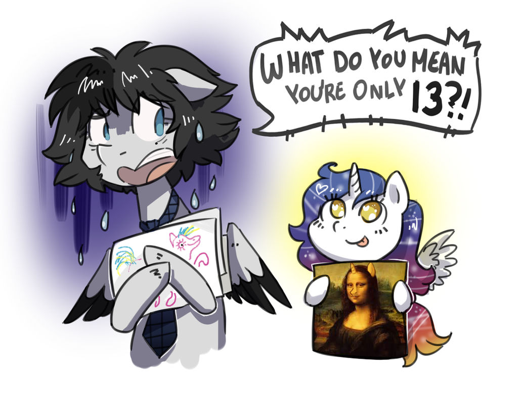 When younger artists draw better than you by KYAokay
