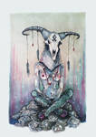 Pagan Baphomet by MADmoiselleMeli