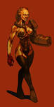 Strogg Iron Maiden by MikazukiShigure