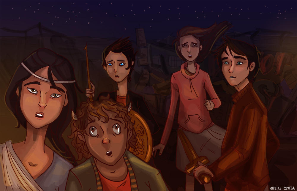 The junkyard of the gods by illustrationrookie