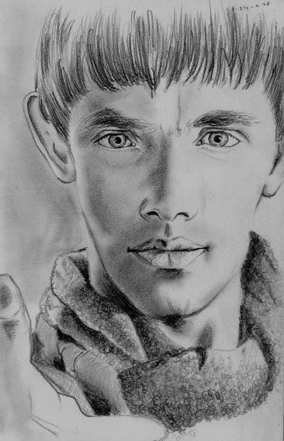 Sick Day Sketch - Merlin 1 by jeminabox