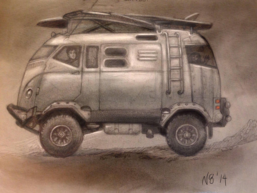 Concept VW bus by N8grafica