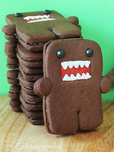 Domo Cookies by cakecrumbs