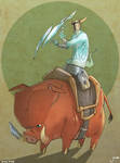 woar boar the saddle-caster by jouste