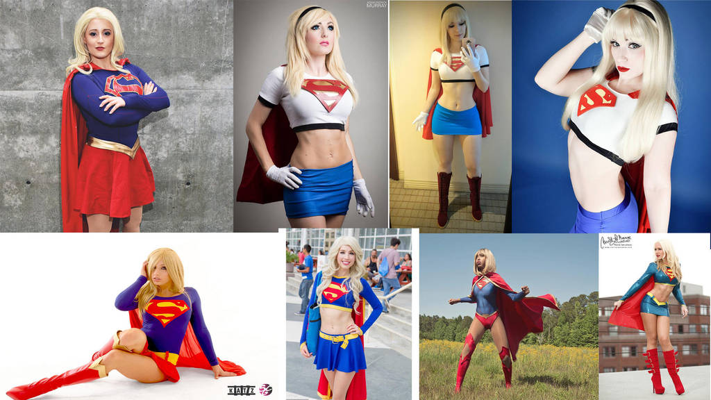 Cosplay Comparison - Supergirl by AMac145
