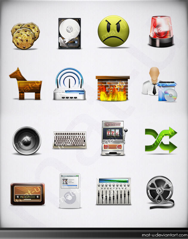 Project Icons Phase 2 by mat-u