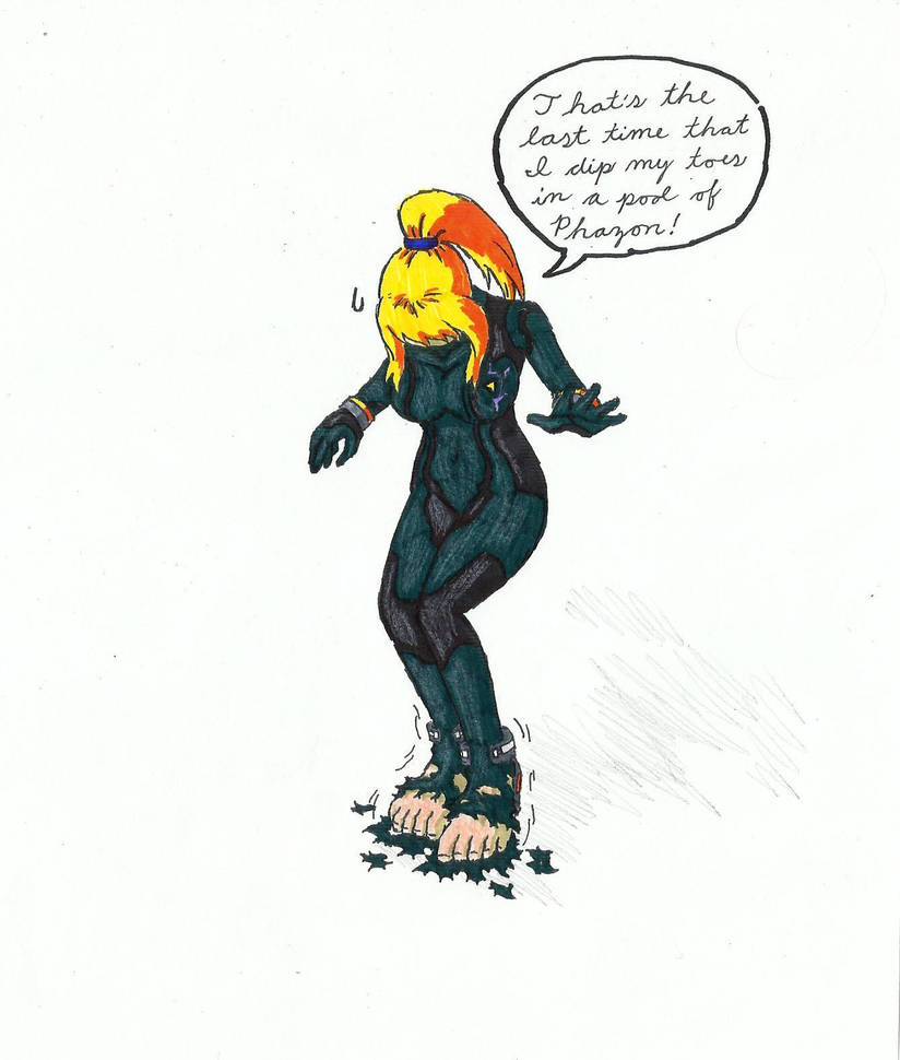 feet Samus aran