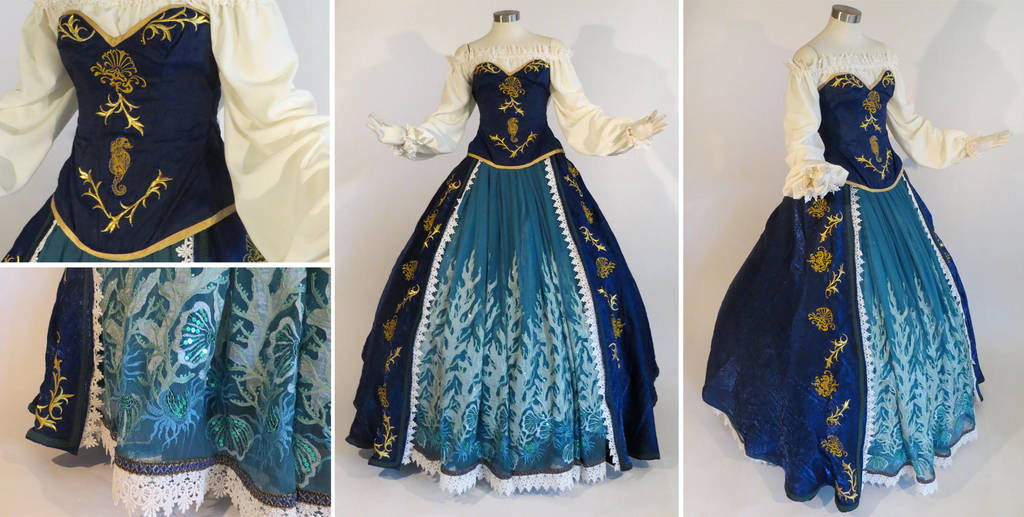 Little Mermaid Designer Cosplay Costume by glimmerwood