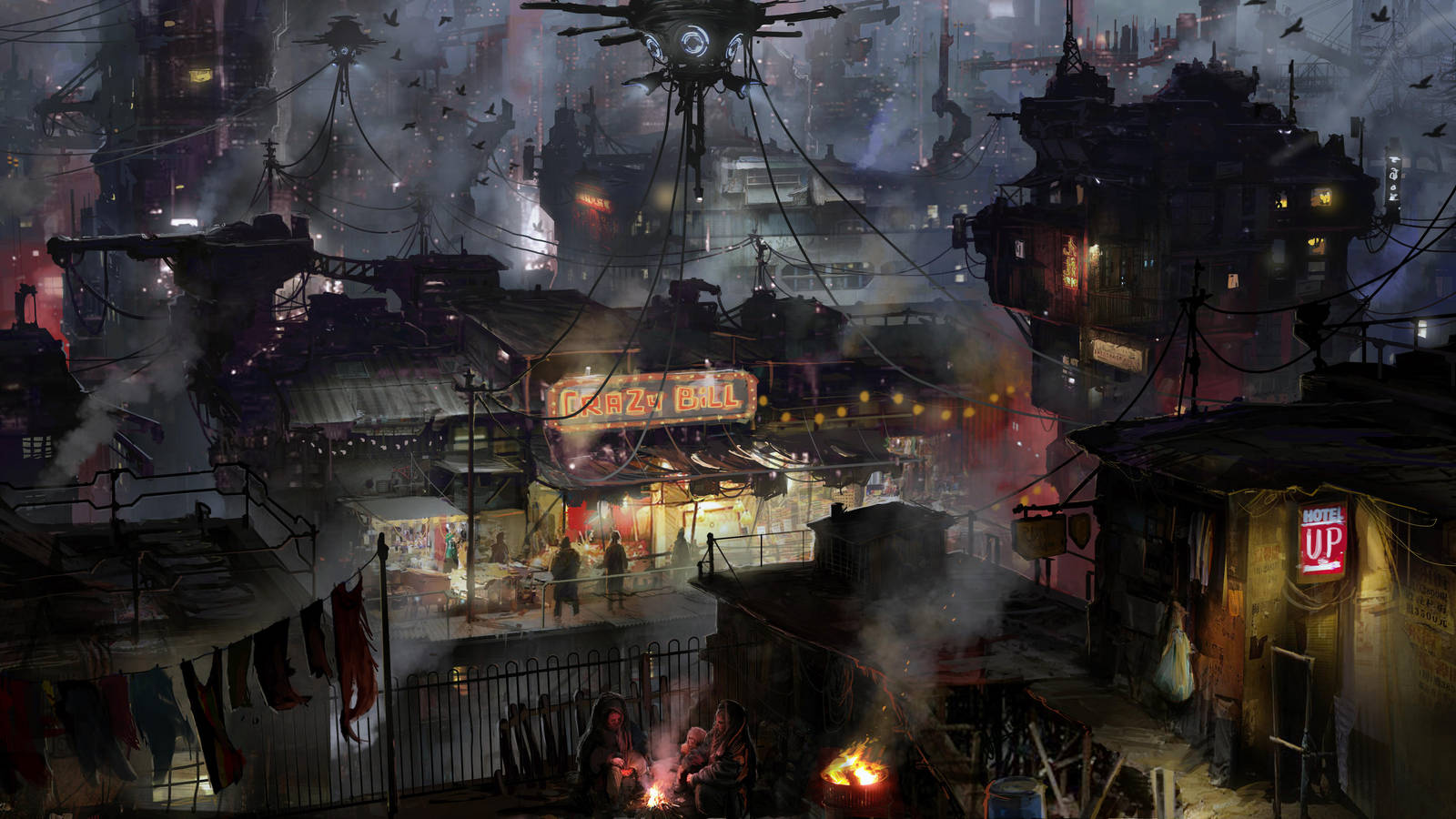 The Hunters AD 2114 - Market by 5ofnovember