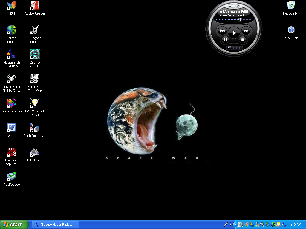 Current desktop... by TallonRoe