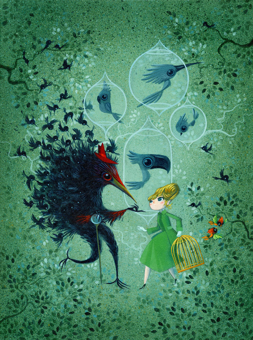 Catatonia (The Birds) by LorenaAlvarez