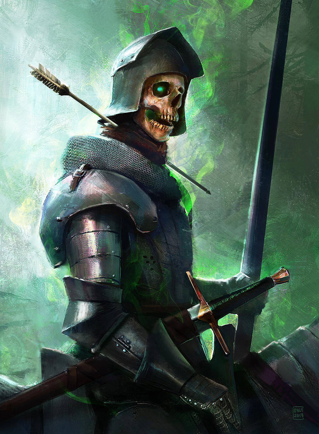 Undead Warrior by Oana Dascalu : ImaginaryUndead
