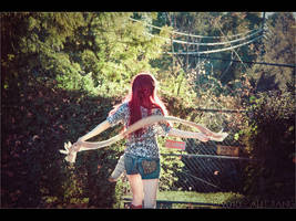 cici's pink hair. by arsilverfox