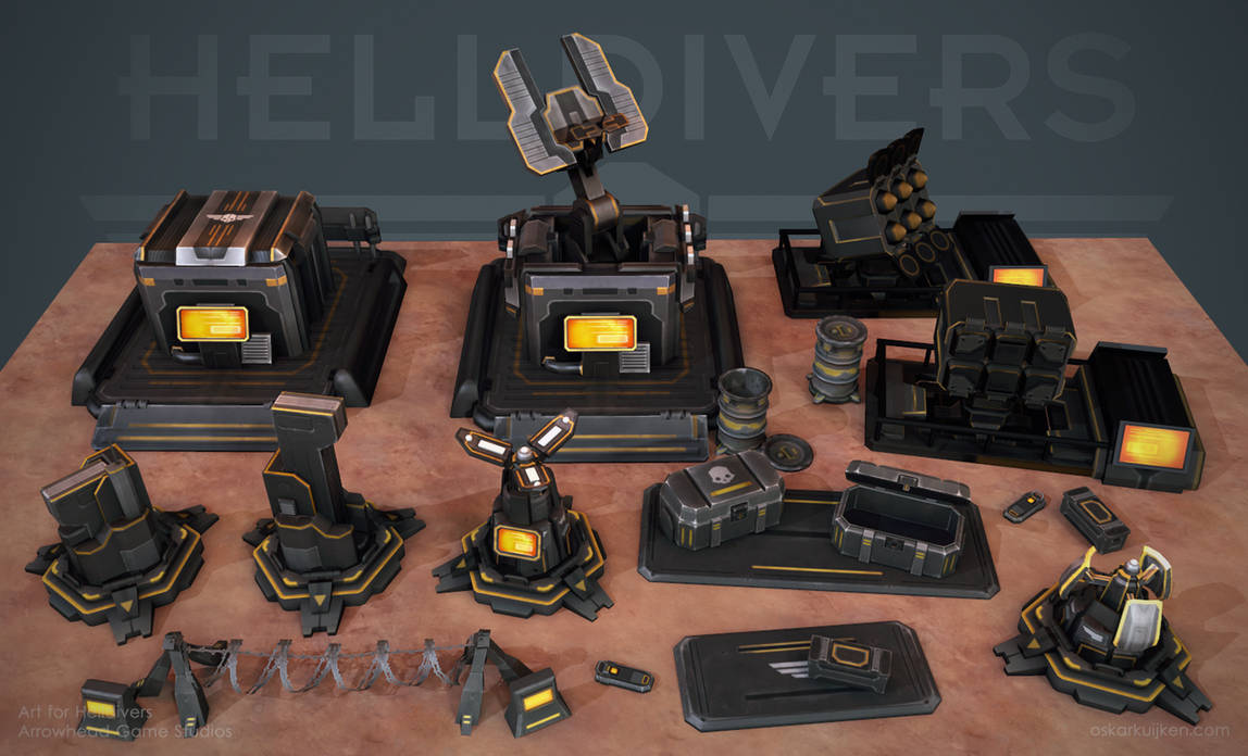 Helldivers - Helldiver Tech by OskarKuijken