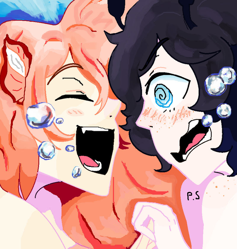 Mermaid love by piping-hot-studio