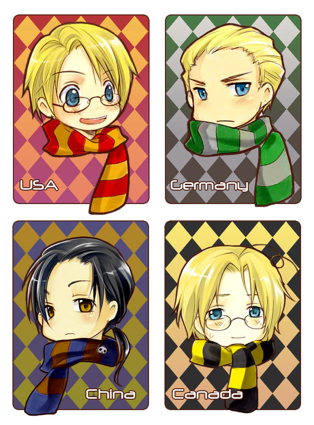 Hetalia - Sorting Hat by kanae