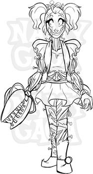 FNAFNG_Freakshow Baby design by NamyGaga