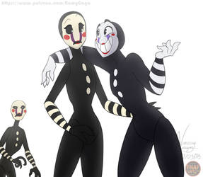 FNAFNG_The Marionettes 7U7 by NamyGaga