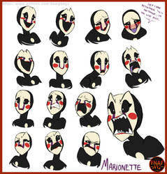 FNAFNG_Marionette (Expression Practice) by NamyGaga