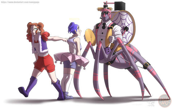 FNAFNG_Hi Music Man! by NamyGaga