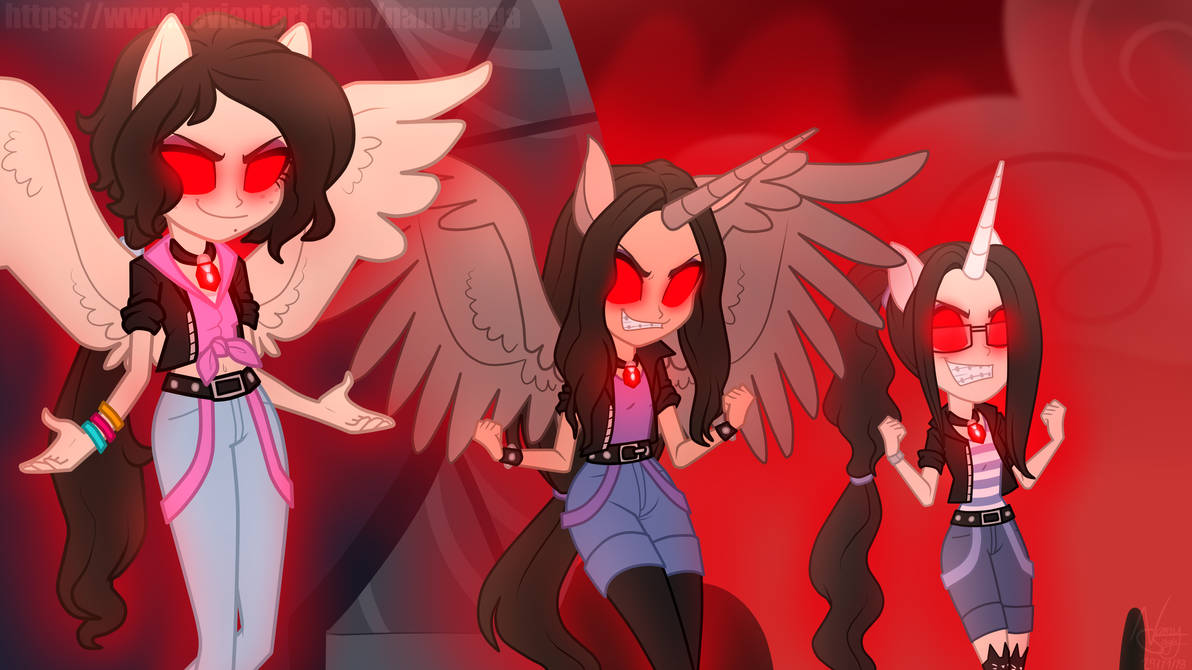 YCs As the Dazzlings by NamyG on DeviantArt