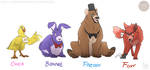 FNAFNG_Animal Freddies by NamyGaga