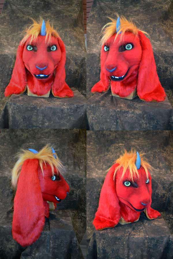 Zelas the Demon Bunny Head by temperance