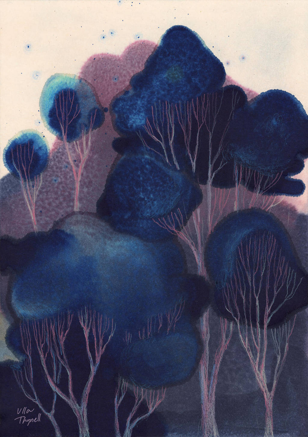 Blue Woodland by ullakko