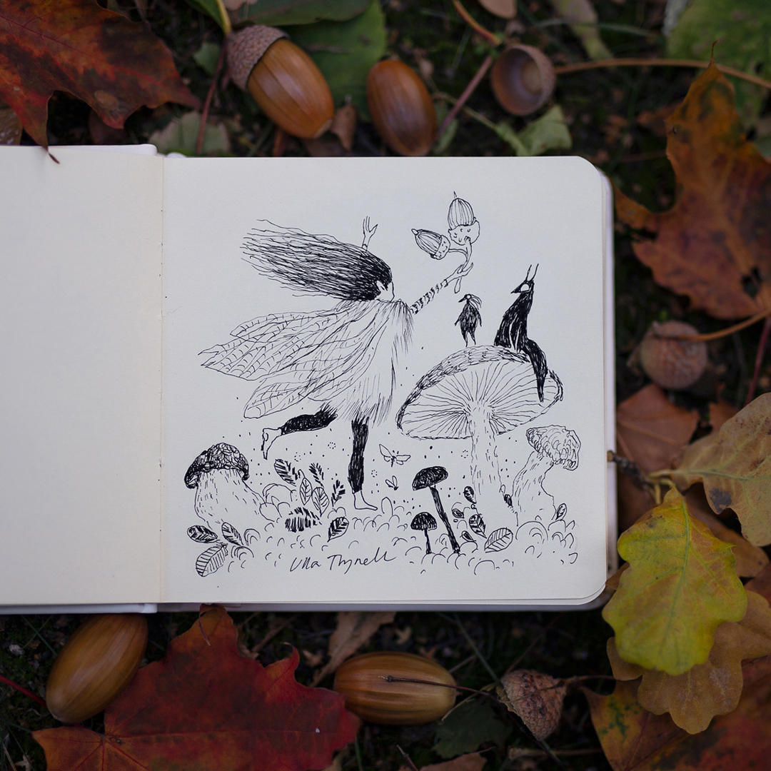 Inktober 01 / 2018 by ullakko
