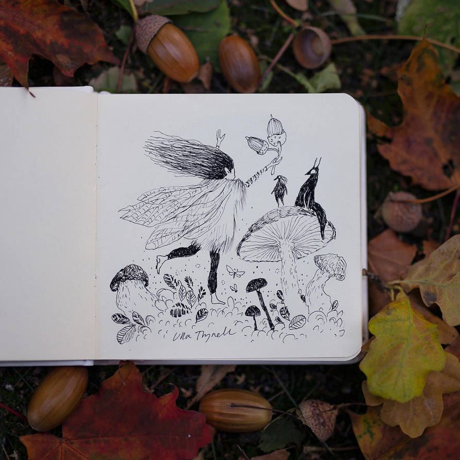 Inktober 01 / 2018 by ullakko