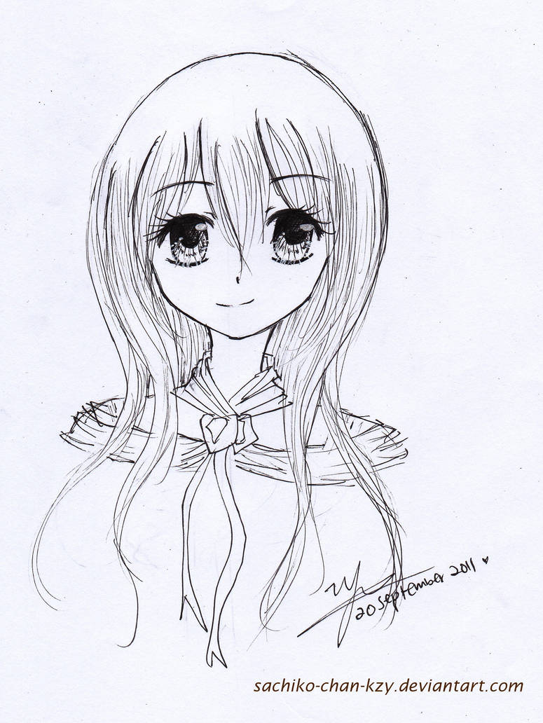 Anime Drawing Practice 8 By Sachiko Chan Kzy On Deviantart