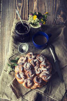 Cake and coffee by FiorOf