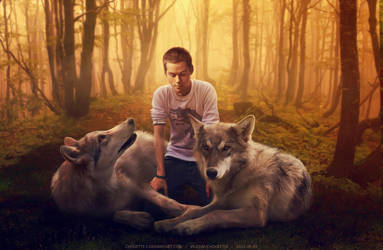 Derek, Stiles, Isaac by chouette-e