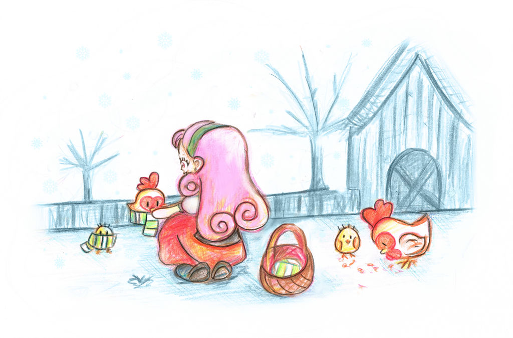 Harvest Moon: It's cold out there~ by zuckerschnuti