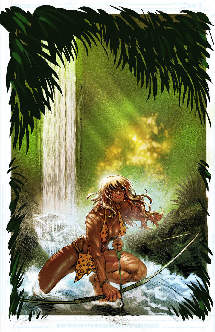 Sheena Issue Zero Cover by moritat