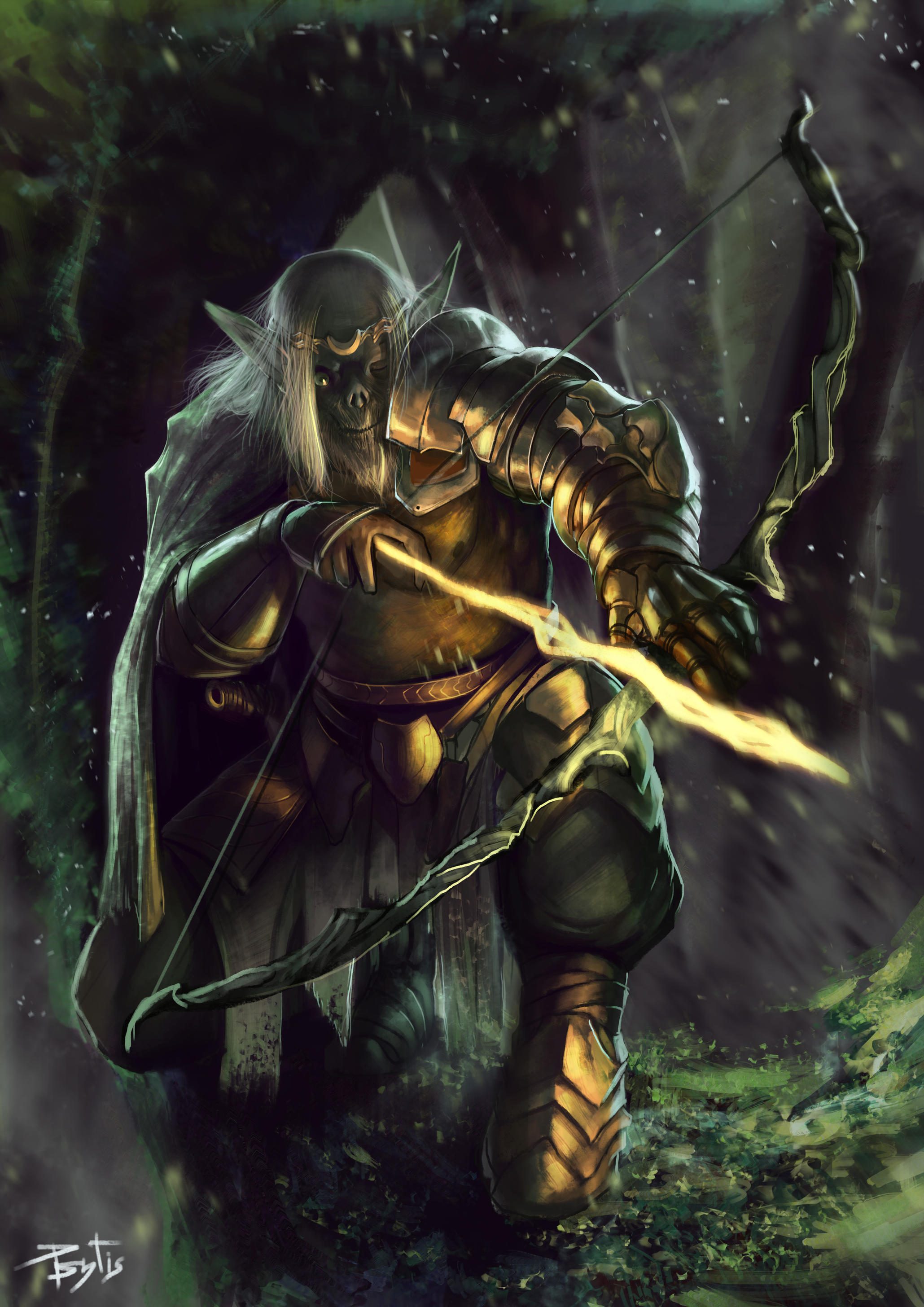 Goblin Archer by Tanapon Wachirakul r/ImaginaryArchers