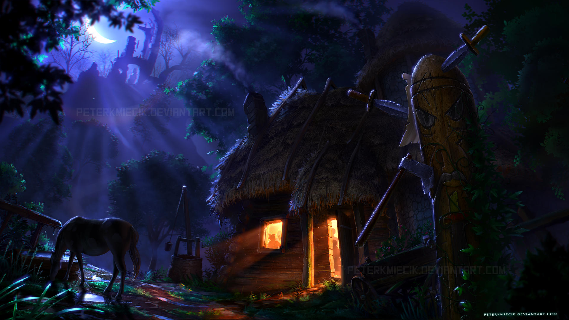 'Under an Old Castle' #AW0001 by PeterKmiecik