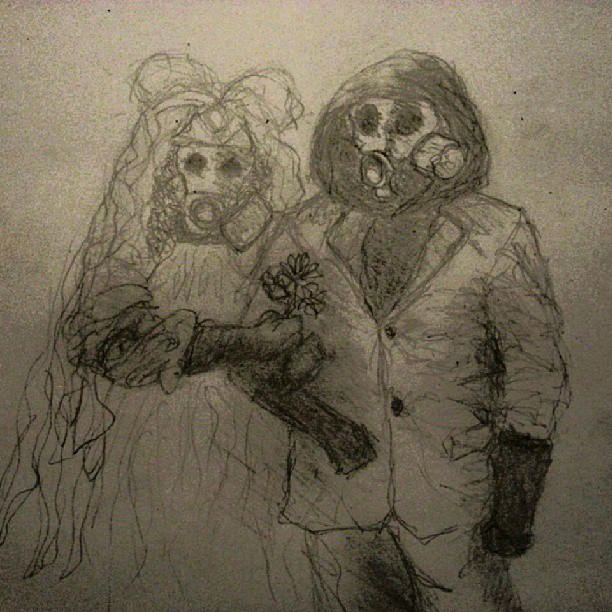 Gas Mask Wedding By Savagebeatings On Deviantart Gas Mask Wedding By Savagebeatings