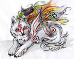 Okami.::.Shiranui by WhiteSpiritWolf