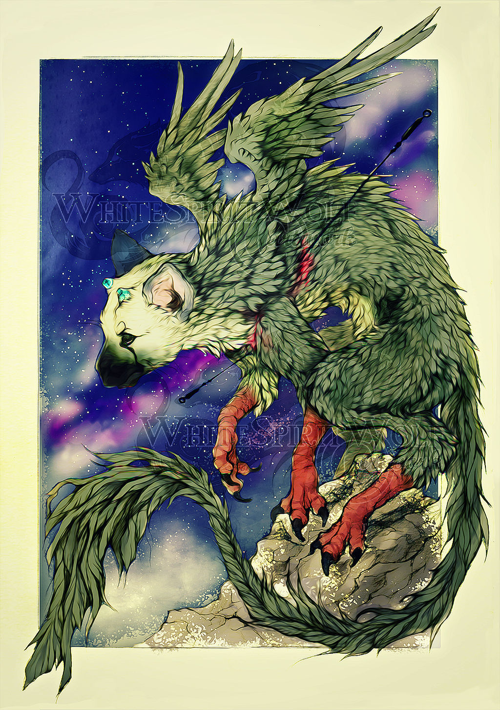 Trico . Guardian of the NightSky by WhiteSpiritWolf