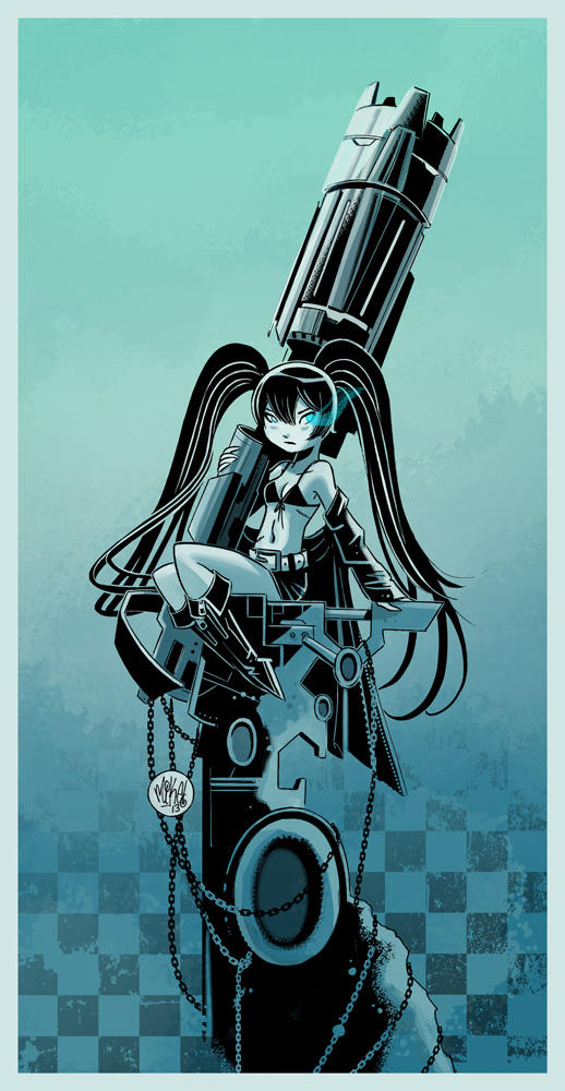 Black Rock Shooter by mikemaihack