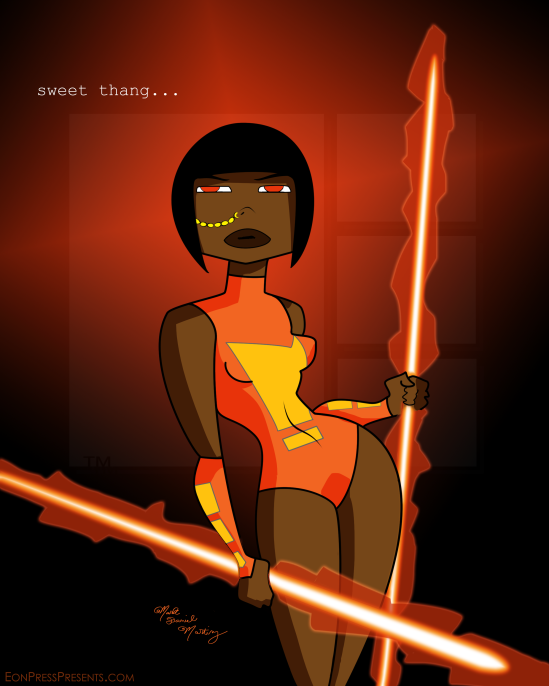 Sweet Thang Redux (Cell Shaded) by Digital-Jedi