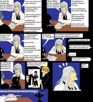 Bleach - Awkward Job Interview by Djedra