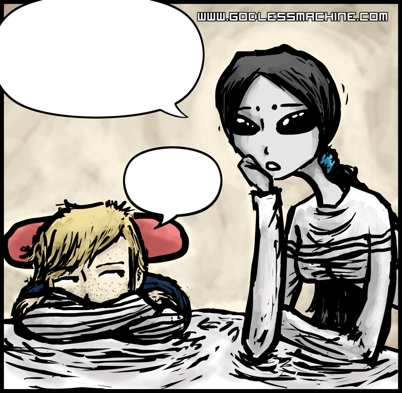 Cilla and Lucas by godlessmachine